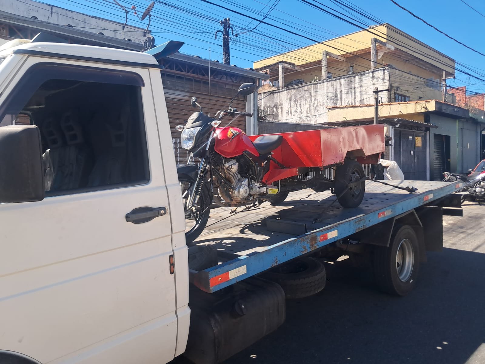 Guincho para motos em Mogi das Cruzes — reboque especializado para motocicletas